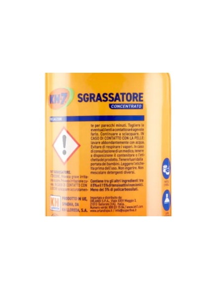 kh7 spray professionale - 750ml - super sgrassatore - multiuso: tuttocasashop.it: pulizia e cura della casa