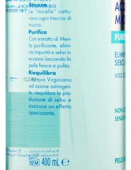 venus acqua micellare 400ml - purificante - struccante pelli miste o grasse: tuttocasashop.it: igiene e cura della persona