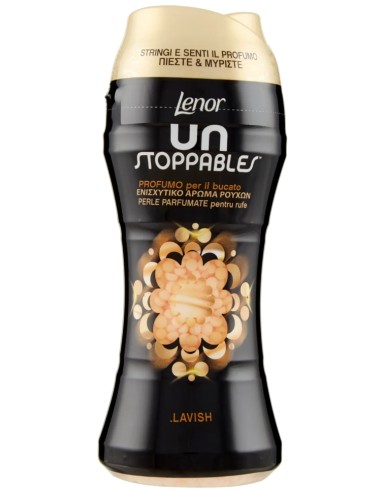 lenor unstoppables profumo in perle per bucato - 210g - lavish: tuttocasashop.it: prodotti per bucato e tessuti