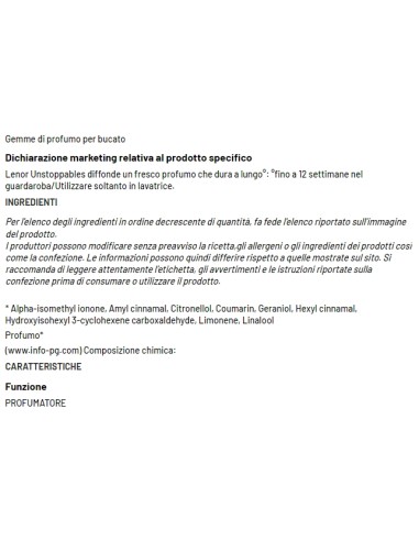 lenor unstoppables profumo in perle per bucato - 210g - lavish: tuttocasashop.it: prodotti per bucato e tessuti