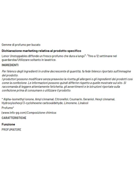 lenor unstoppables profumo in perle per bucato - 210g - lavish: tuttocasashop.it: prodotti per bucato e tessuti