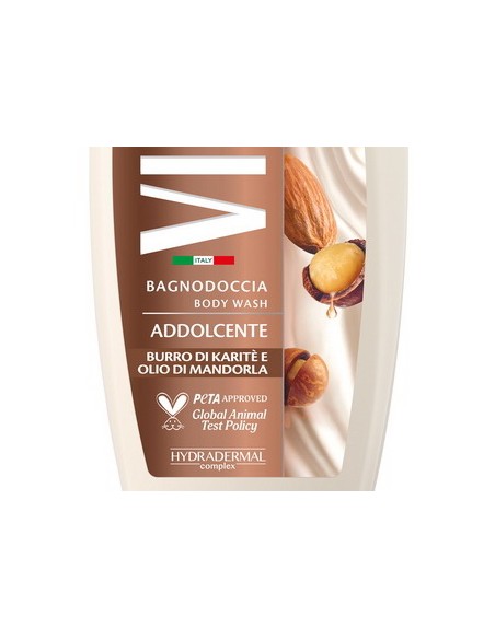 vidal bagnodoccia 500ml - addolcente - almond & karite' - olio di mandorla: tuttocasashop.it: igiene e cura della persona