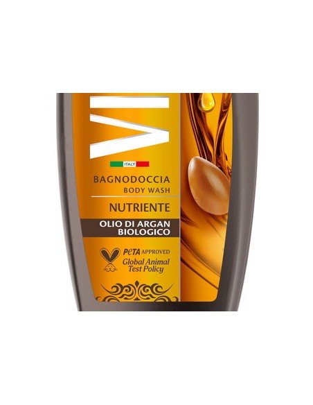 vidal bagnodoccia 500ml - nutriente - argan oil - olio di argan biologico: tuttocasashop.it: igiene e cura della persona