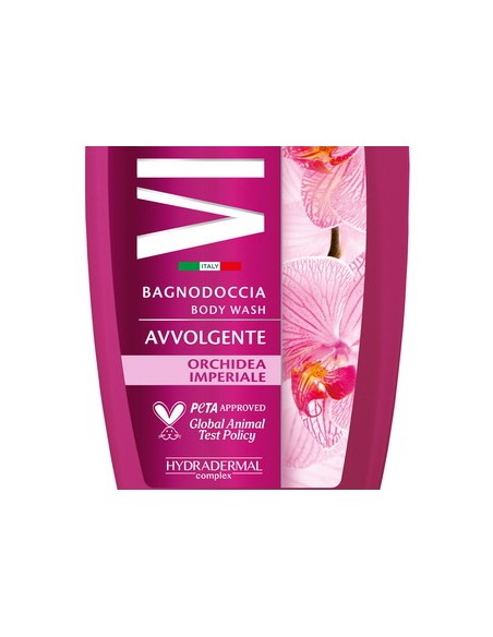 vidal bagnodoccia 500ml - avvolgente - imperial orchid - orchidea imperiale: tuttocasashop.it: igiene e cura della persona