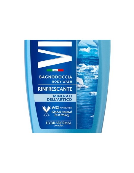 vidal bagnodoccia 500ml - rinfrescante - polar ice - minerali dell'artico: tuttocasashop.it: igiene e cura della persona