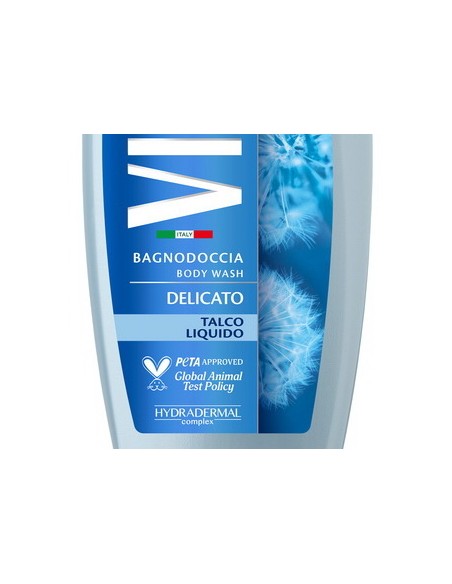 vidal bagnodoccia 500ml - sensitive - delicato - talco: tuttocasashop.it: igiene e cura della persona