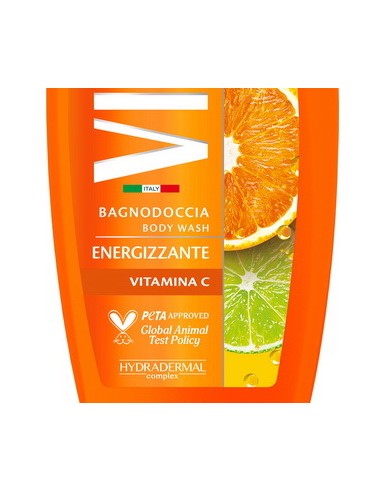 vidal bagnodoccia 500ml - energizzante - vitamina c: tuttocasashop.it: igiene e cura della persona