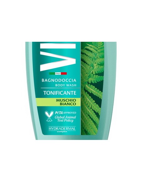 vidal bagnodoccia 500ml - tonificante - white musk - muschio bianco: tuttocasashop.it: igiene e cura della persona