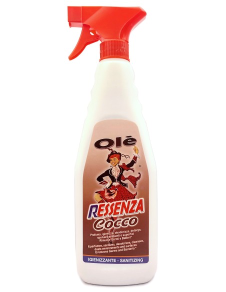 ole' oies ressenza deodorante multiuso igienizzante 750ml - cocco: tuttocasashop.it: pulizia e cura della casa