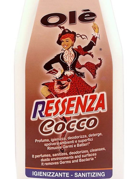 ole' oies ressenza deodorante multiuso igienizzante 750ml - cocco: tuttocasashop.it: pulizia e cura della casa