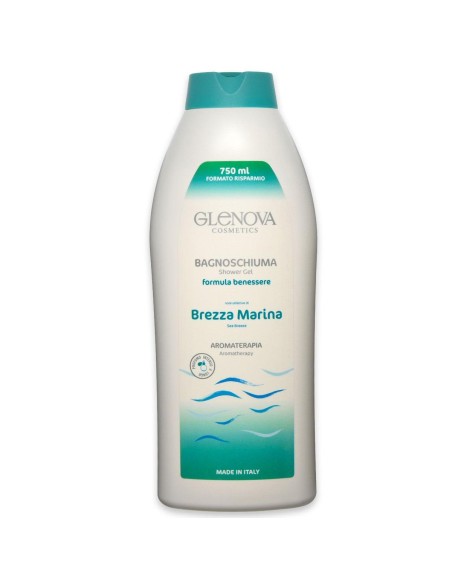 glenova bagnoschiuma shower gel 750ml - brezza marina: tuttocasashop.it: igiene e cura della persona