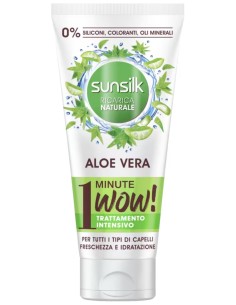 sunsilk 1minute wow trattamento intensivo - 180ml - aloe vera: tuttocasashop.it: igiene e cura della persona
