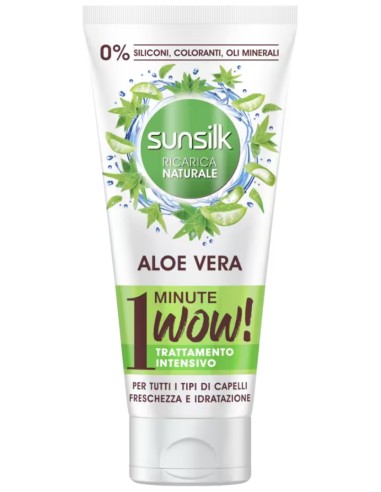 sunsilk 1minute wow trattamento intensivo - 180ml - aloe vera: tuttocasashop.it: igiene e cura della persona
