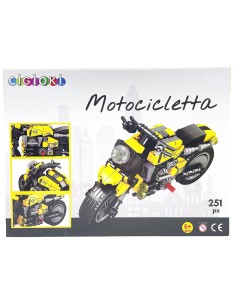costruzioni t.lego moto sport giallo 246: tuttocasashop.it: altro - bazar