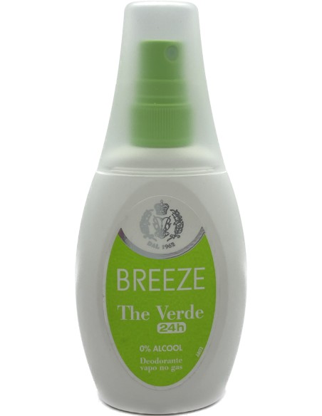 breeze deodorante vapo no-gas - 75ml - the verde: tuttocasashop.it: igiene e cura della persona