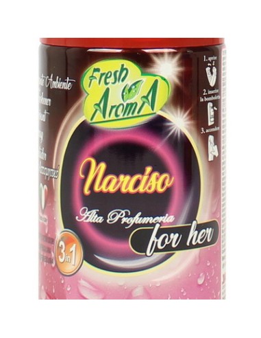 fresh aroma ricarica deodorante per diffusore automatico - 250ml - narciso: tuttocasashop.it: pulizia e cura della casa