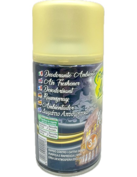 fresh aroma ricarica deodorante per diffusore automatico - 250ml - roma: tuttocasashop.it: pulizia e cura della casa