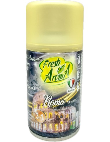 fresh aroma ricarica deodorante per diffusore automatico - 250ml - roma: tuttocasashop.it: pulizia e cura della casa