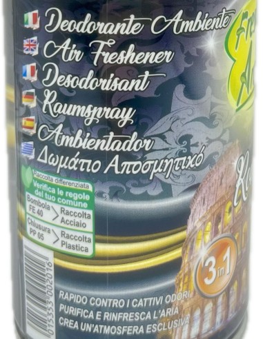 fresh aroma ricarica deodorante per diffusore automatico - 250ml - roma: tuttocasashop.it: pulizia e cura della casa