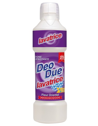 deo due lavatrice detersivo igienizzante 25 lavaggi 1 litro - fleur oriental: tuttocasashop.it: prodotti per bucato e tessuti