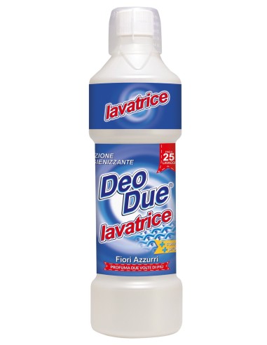 deo due lavatrice detersivo igienizzante 25 lavaggi 1 litro - fiori azzurri: tuttocasashop.it: prodotti per bucato e tessuti