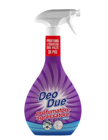 deo due profumatore 4in1 profuma sgrassa igienizza lucida - 600ml - viola: tuttocasashop.it: pulizia e cura della casa
