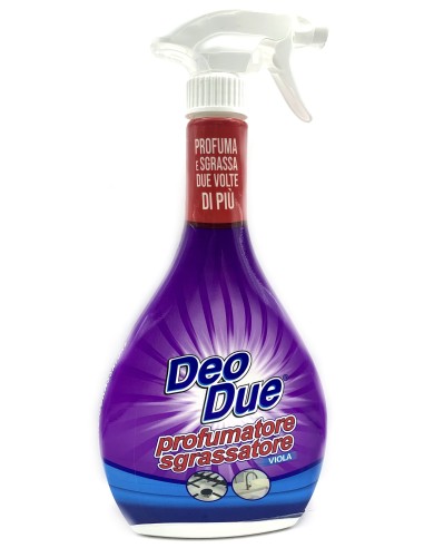 deo due profumatore 4in1 profuma sgrassa igienizza lucida - 600ml - viola: tuttocasashop.it: pulizia e cura della casa