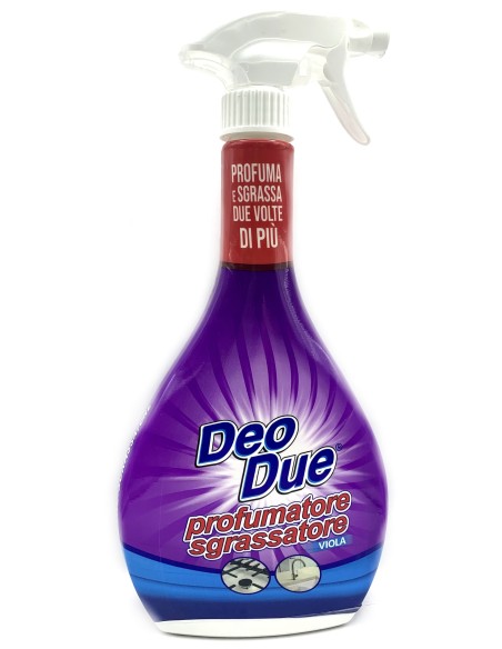 deo due profumatore 4in1 profuma sgrassa igienizza lucida - 600ml - viola: tuttocasashop.it: pulizia e cura della casa