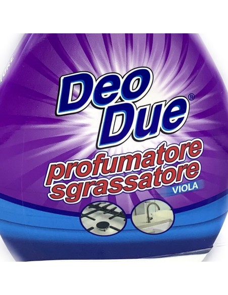 deo due profumatore 4in1 profuma sgrassa igienizza lucida - 600ml - viola: tuttocasashop.it: pulizia e cura della casa