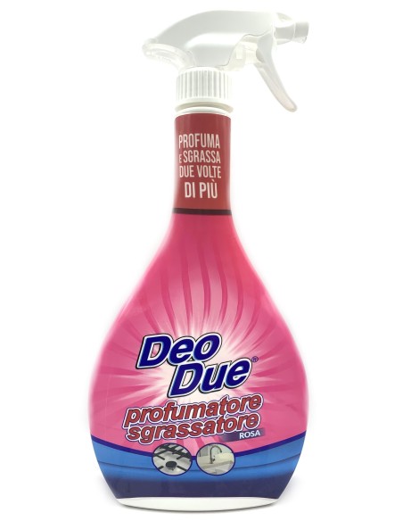 deo due profumatore 4in1 profuma sgrassa igienizza lucida - 600ml - rosa: tuttocasashop.it: pulizia e cura della casa
