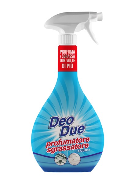 deo due profumatore 4in1 profuma sgrassa igienizza lucida - 600ml - azzurro: tuttocasashop.it: pulizia e cura della casa