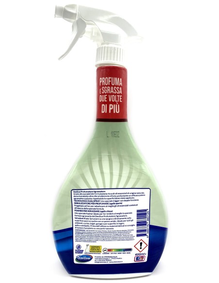 deo due profumatore 4in1 profuma sgrassa igienizza lucida - 600ml - bianco: tuttocasashop.it: pulizia e cura della casa
