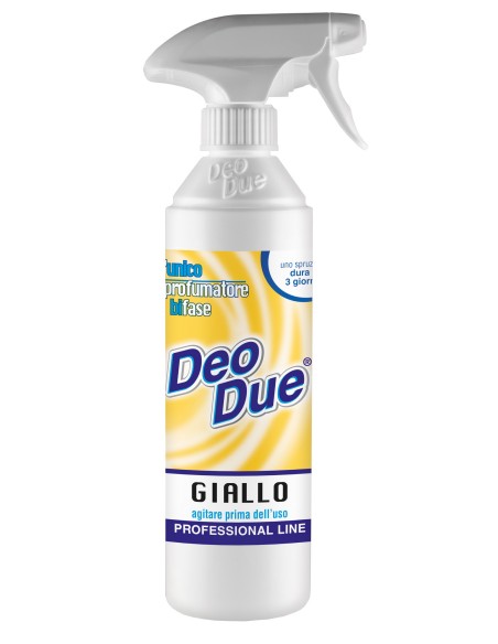 deo due profumatore bifase profumante neutralizzante - 500ml - giallo: tuttocasashop.it: pulizia e cura della casa