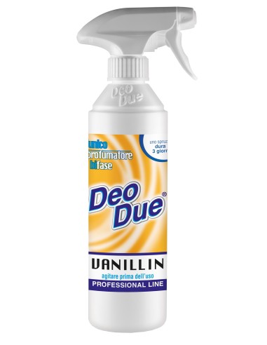 deo due profumatore bifase profumante neutralizzante - 500ml - vanillin: tuttocasashop.it: pulizia e cura della casa