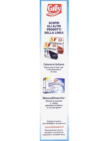 Grey Remedia 200 g - Additivo Bucato Errori di Colore