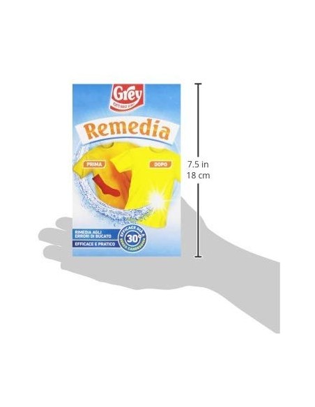 Grey Remedia 200 g - Additivo Bucato Errori di Colore