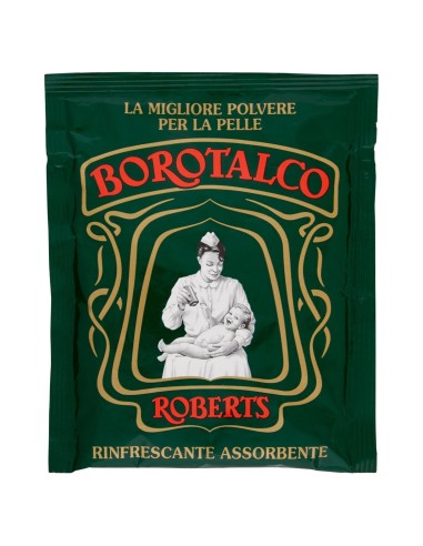 borotalco roberts talco in busta 100g - rinfrescante e assorbente: tuttocasashop.it: igiene e cura della persona