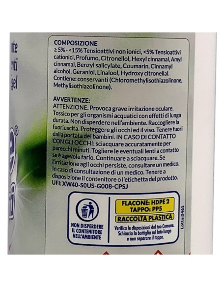deo due pavimenti liquigel detergente igienizzante - 750ml - floreale: tuttocasashop.it: pulizia e cura della casa