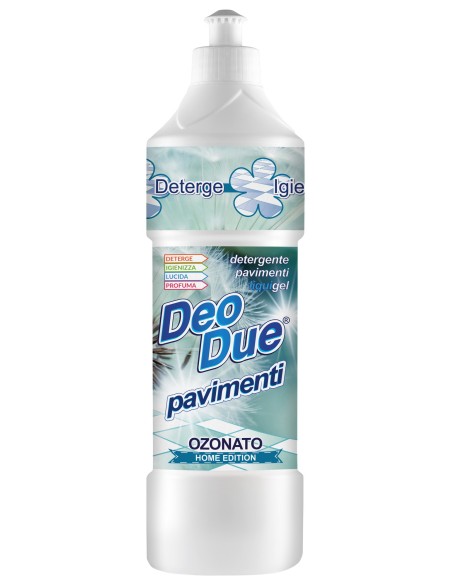 deo due pavimenti liquigel detergente igienizzante - 750ml - ozonato: tuttocasashop.it: pulizia e cura della casa