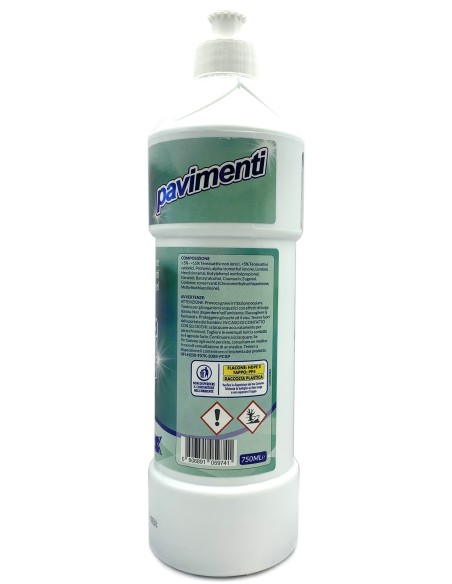 deo due pavimenti liquigel detergente igienizzante - 750ml - ozonato: tuttocasashop.it: pulizia e cura della casa