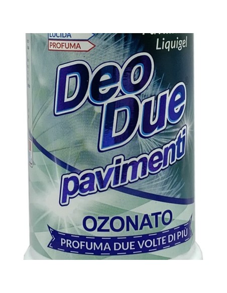 deo due pavimenti liquigel detergente igienizzante - 750ml - ozonato: tuttocasashop.it: pulizia e cura della casa