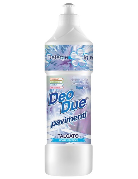deo due pavimenti liquigel detergente igienizzante - 750ml - talcato: tuttocasashop.it: pulizia e cura della casa