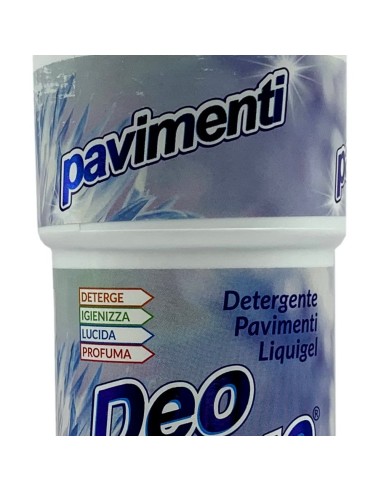 deo due pavimenti liquigel detergente igienizzante - 750ml - talcato: tuttocasashop.it: pulizia e cura della casa