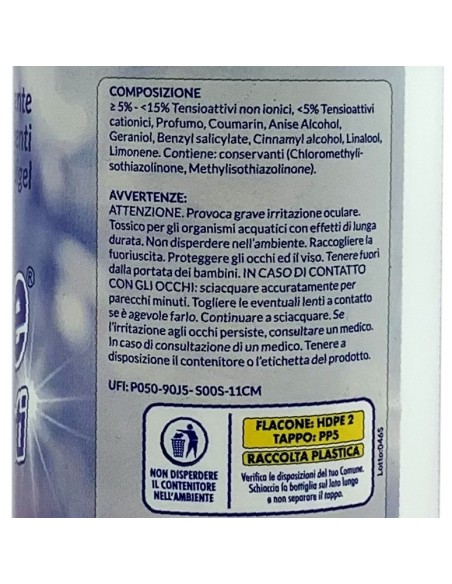 deo due pavimenti liquigel detergente igienizzante - 750ml - talcato: tuttocasashop.it: pulizia e cura della casa