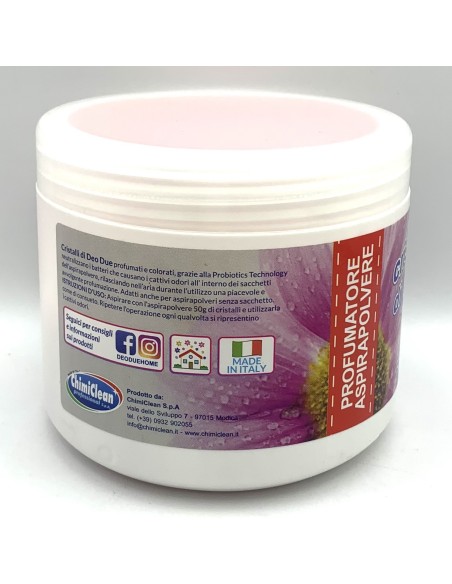deo due cristalli - 500 grammi - profumatore aspirapolvere - floreale: tuttocasashop.it: pulizia e cura della casa