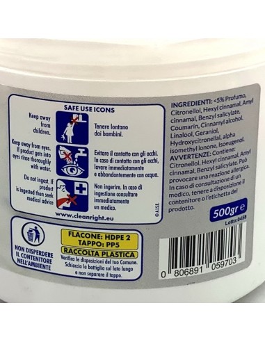 deo due cristalli - 500 grammi - profumatore aspirapolvere - floreale: tuttocasashop.it: pulizia e cura della casa