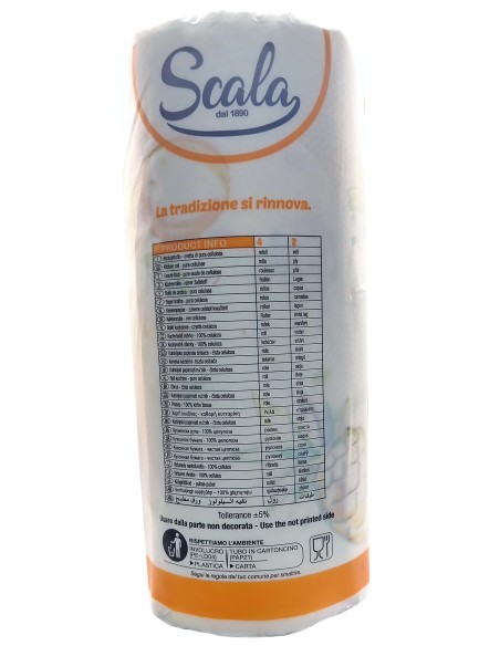 Scala Carta Casa Asciugatutto 4 Rotoli