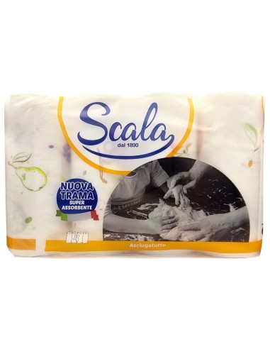Scala Carta Casa Asciugatutto 4 Rotoli