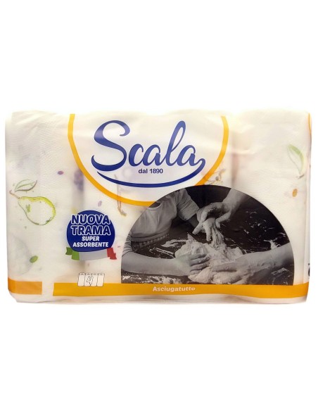 Scala Carta Casa Asciugatutto 4 Rotoli