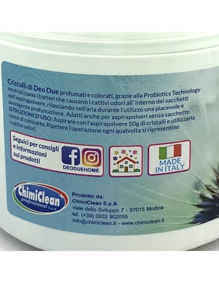 deo due cristalli - 500 grammi - profumatore aspirapolvere - ozonato: tuttocasashop.it: pulizia e cura della casa